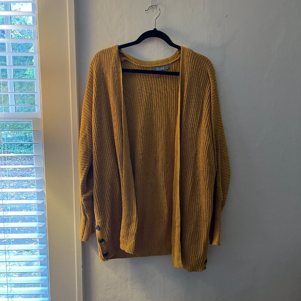 Yellow Cardigan